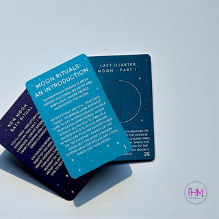 Lunar Intentions Moon Ritual Cards 🌕✨