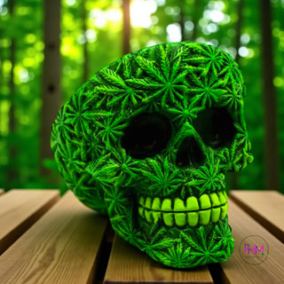 Weed Witch Smudge Skull 💀🌿✨