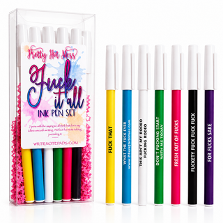 F🤪ck It All Ink Pen Set