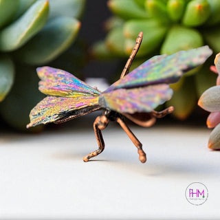 Enchanted Rainbow Quartz Dragonfly ✨