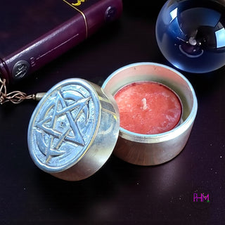 Ancestral Guidance Pentacle Candle Burner 🔮