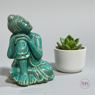 🪷 Blue Lotus Serenity Buddha