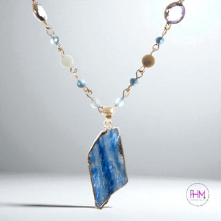 🌙 Lunar Light Kyanite Pendant Necklace 🌙