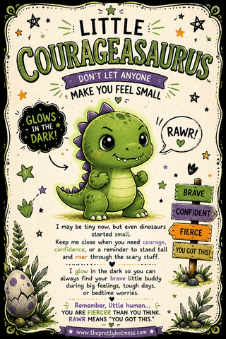 Little Courageasaurus™ 🦖✨