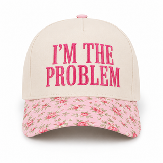 I'm The Problem Two-Tone Trucker Hat 😏🖤✨