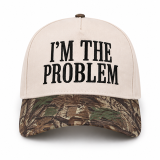 I'm The Problem Two-Tone Trucker Hat 😏🖤✨