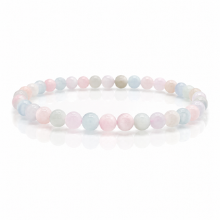 🌸 Whispers of the Heart Morganite Bracelet