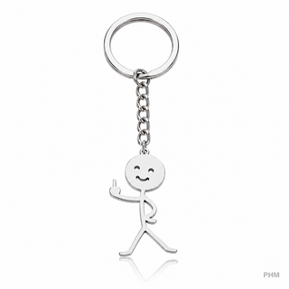 🖕 Fresh Outta Fucks Keychain