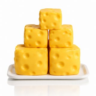 🧀 Cheese Squishy Cube 🧀✨