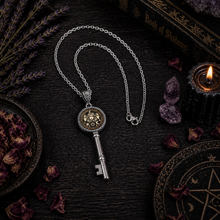 🗝️ Coven  Key Necklace | Hekate Collection