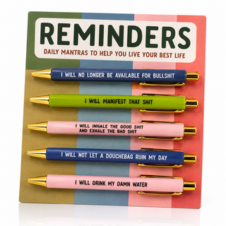 Fuckk it All Inappropriate Pen Sets 🖊️🔥😂