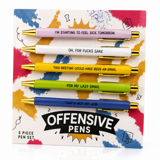 Fuckk it All Inappropriate Pen Sets 🖊️🔥😂