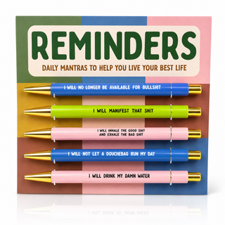 Fuckk it All Inappropriate Pen Sets 🖊️🔥😂