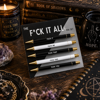 Fuckk it All Inappropriate Pen Sets 🖊️🔥😂
