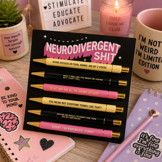 Fuckk it All Inappropriate Pen Sets 🖊️🔥😂