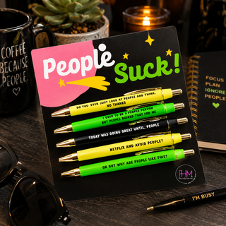 Fuckk it All Inappropriate Pen Sets 🖊️🔥😂