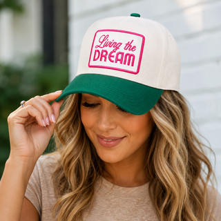 Living the Dream Trucker Hat 🐆✨