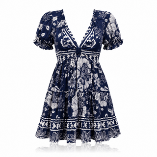 ✨ Twisted Temptation Boho Mini Dress ✨