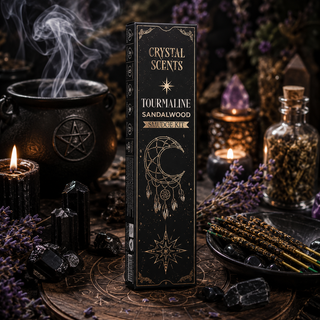 🖤 Crystal Scents Tourmaline Incense Sticks | Soul Sticks ✨