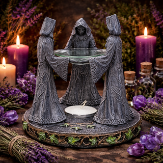 Divine Goddess Mother Maiden Crone Oil Burner 🌙
