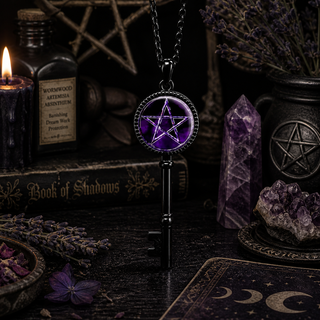 🗝️ Coven  Key Necklace | Hekate Collection