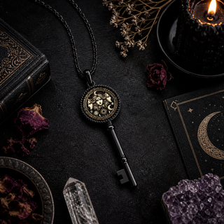 🗝️ Coven  Key Necklace | Hekate Collection