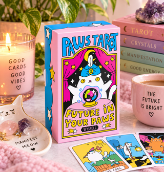 🐾🔮 Wyspell Paws Tarot Cards | Guided Learning Tarot Deck