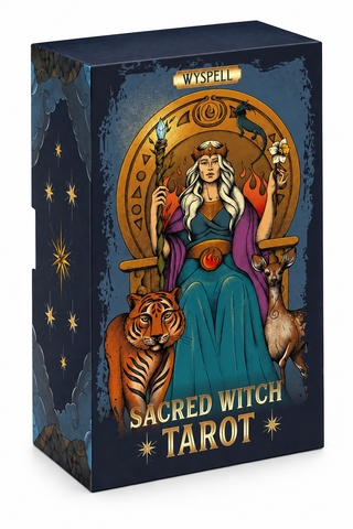 🔮🌿 Sacred Witch Tarot Deck | Folklore, Herbal Wisdom &amp; Ancient Magick