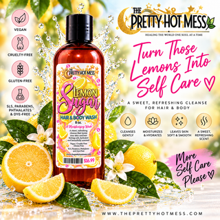 Lemon Sugar Ultra-Moisturizing Hair + Body Wash