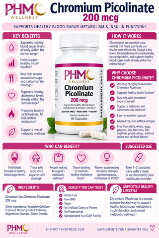Chromium Picolinate  | PHM Wellness