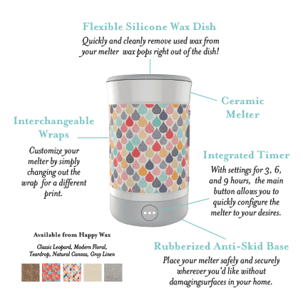 HIMALAYAN SALT WAX WARMERS by Happy Wax