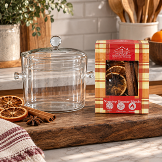 🍎🍂 Stirring Up Some Magick | Glass Simmer Pot Gift Set
