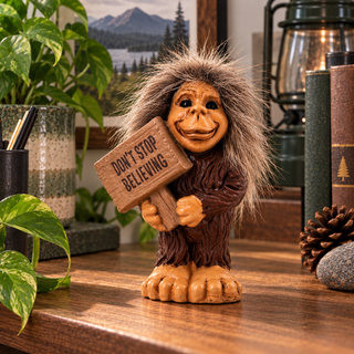 Don't Stop Bigfoot Believin' | Sasquatch Charm