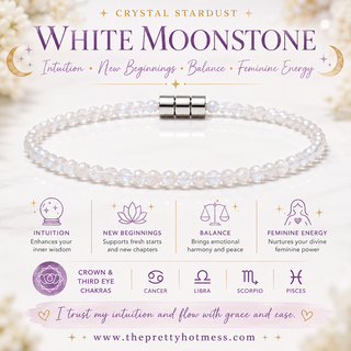 Crystal Stardust Bracelet Collection ✨💎🌙
