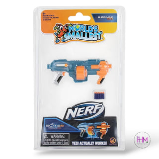 World’s Smallest Nerf Gun Blaster 💥🔫