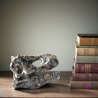 Shadow Fire Yooperlite T-Rex Crystal Carving 🔥🌙