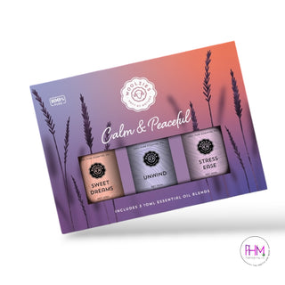 Calm & Peaceful Essential Oil Collection | Woolzies 🕊️