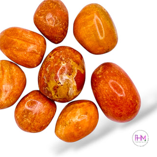 Sedona Jasper Tumbled Stone 🧡🌄
