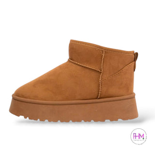 Oaklee Sherpa Ankle Bootie | Ccocci 🖤