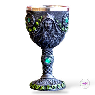 Charmed Mother Maiden Crone Enchanted Chalice 🌙✨