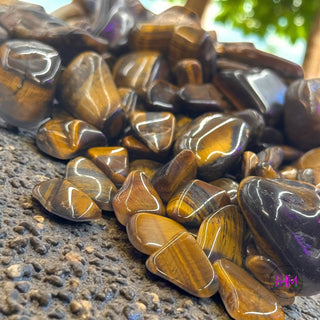 Tiger’s Eye Tumbled Stone 🐯✨