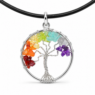 ✨ Rooted in Light Chakra Necklace 🌙🌈