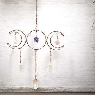 Crystal Visions Triple Moon Copper Talisman 🌙✨