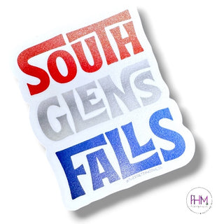 South Glens Falls Sticker 💙❤️🐾