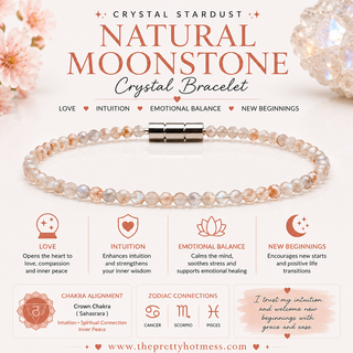 Crystal Stardust Bracelet Collection ✨💎🌙