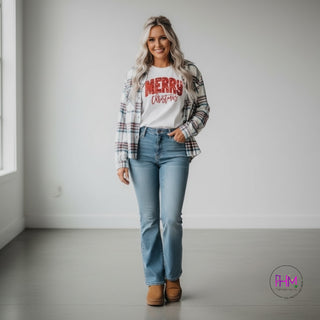 🎄 The Holly Jolly Sparkle Tee 🎄🎅🏼