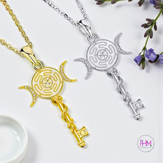 🗝️ The Crossroads Key Necklace | Hekate Collection