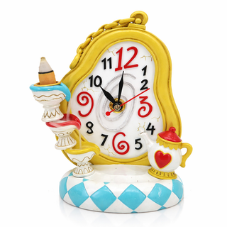 Mad Tea Party Clock Back Flow Incense Burner 🕰️