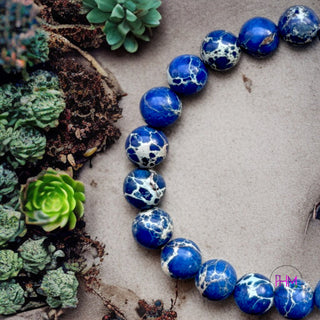 Sea Sediment Jasper Crystal Bracelet 🏝️