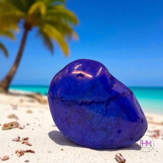 Charmed Titanium Blue Howlite Crystal 💙